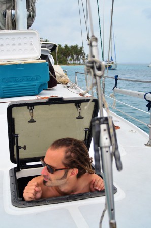 Le voilier, Iles San Blas